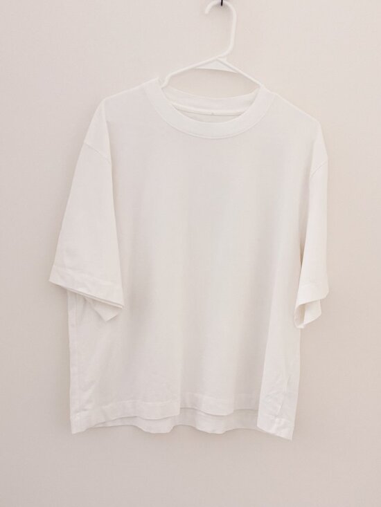 Abercrombie & Fitch Tops - Abercrombie & Fitch Soft A&F Premium Heavyweight Cropped Tee White Women's M